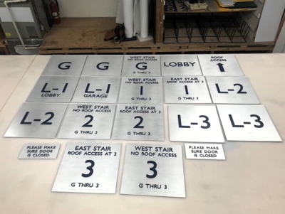 Custom Wayfinding Signs Photo